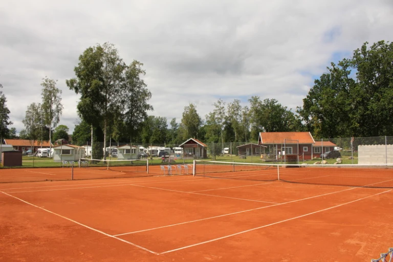 Bild på en tennisbana i Tingsryd.