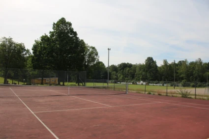 Bild på en tennisbana i Urshult.