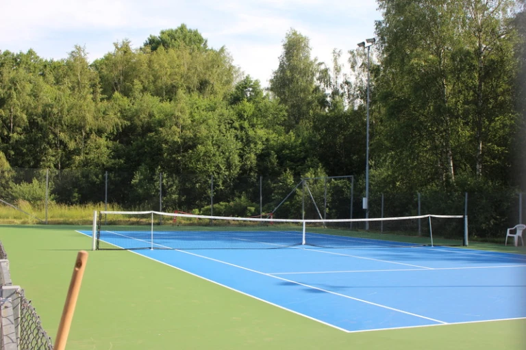 Tennisbana i Ryd.