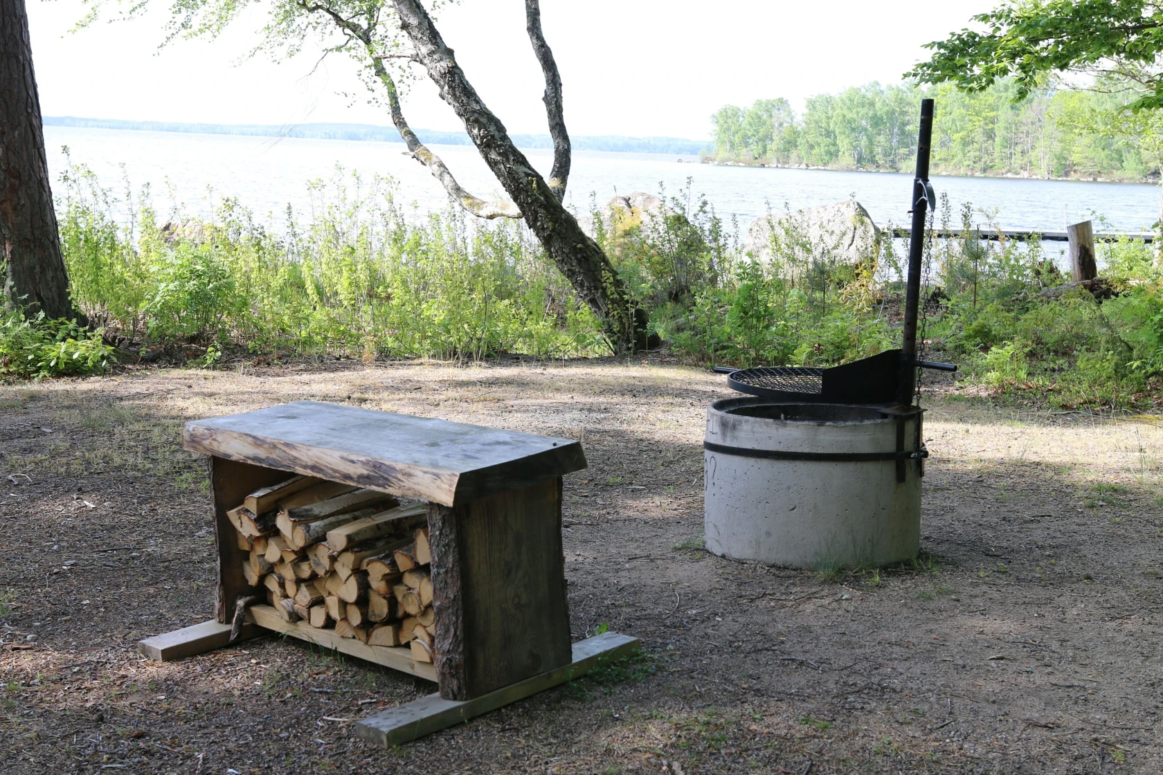 Grillplats vid Ursöbadet