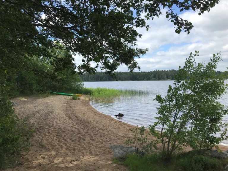 Sandstranden vid Rävabacken