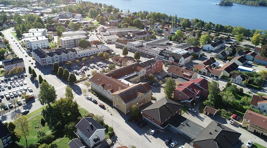 Flygbilder över tingsryd